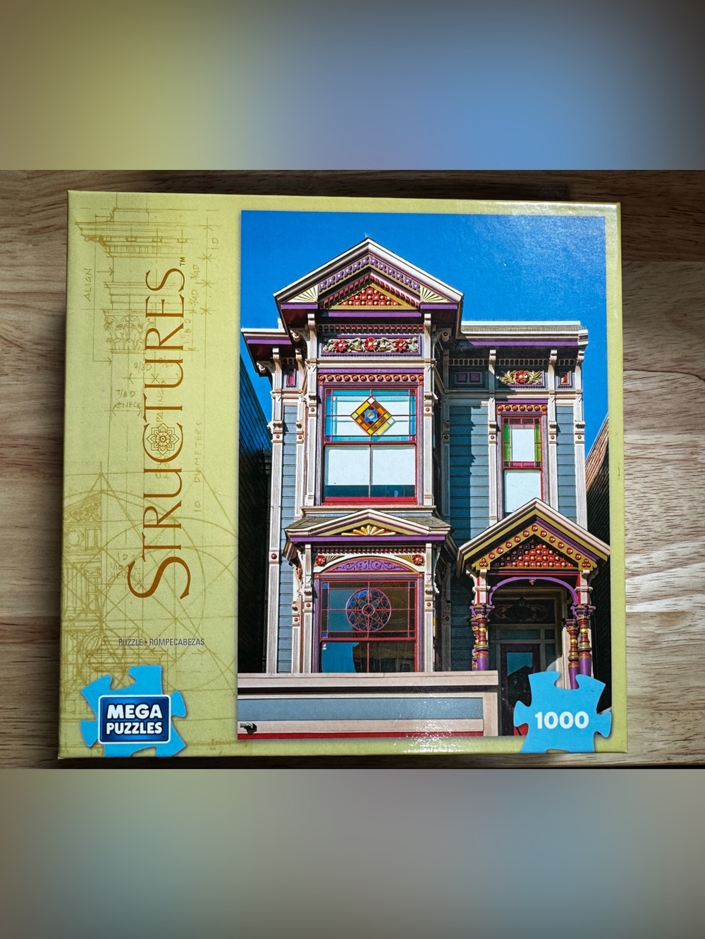 MEGA Structures San Francisco 1000 Piece Jigsaw Puzzle Sealed Architecture